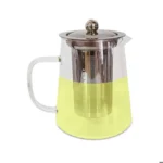 Théière en verre avec filtre 900ml Pandiani Résistant au feu et la chaleur